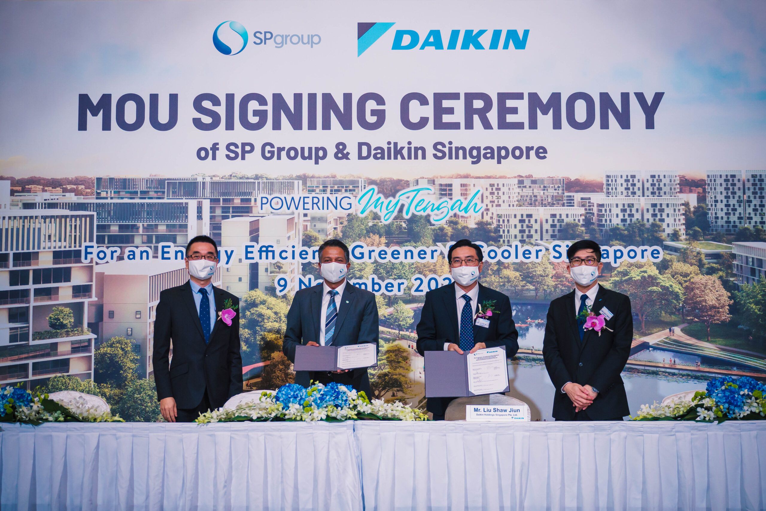 MOU Signing SP Group Daikin Singapore