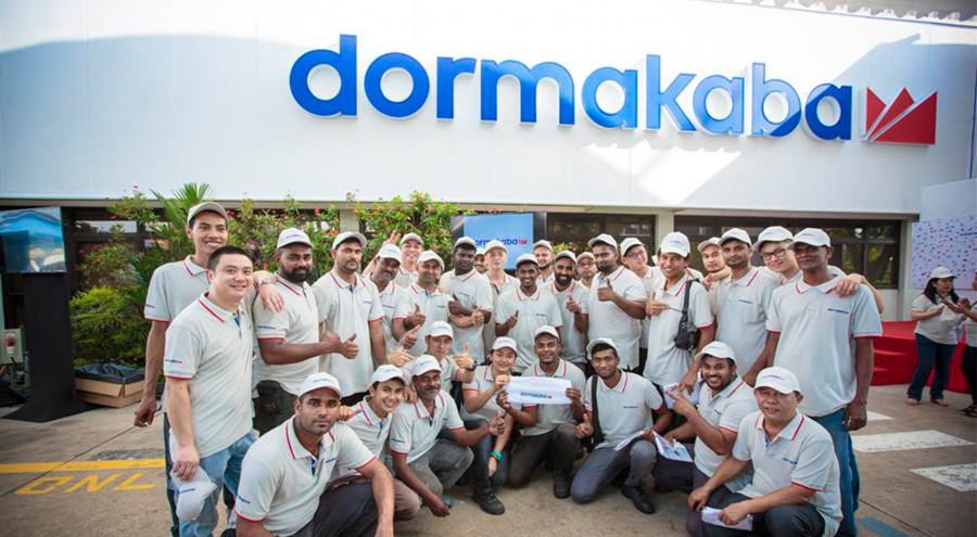 Launch of Dormakaba Company logo